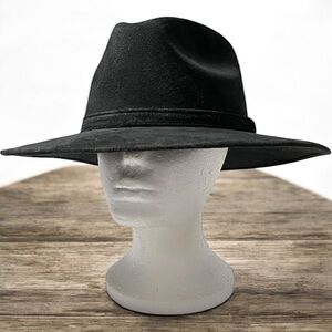 Classic Black Fedora Hat